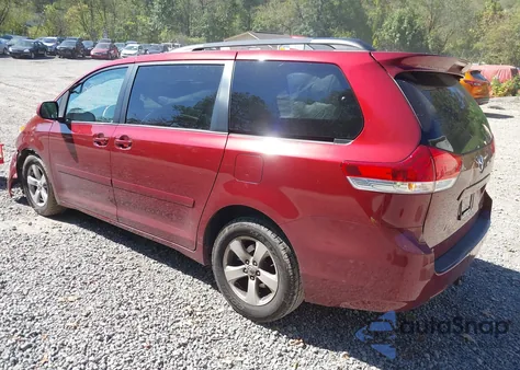 2012 Toyota Sienna Le V6 8 Passenger from USA, damaged, VIN 5TDKK3DC4CS188189